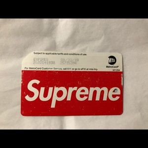 Supreme Metro Card (Limited Edition)